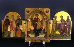 The Virgin and Child Enthroned